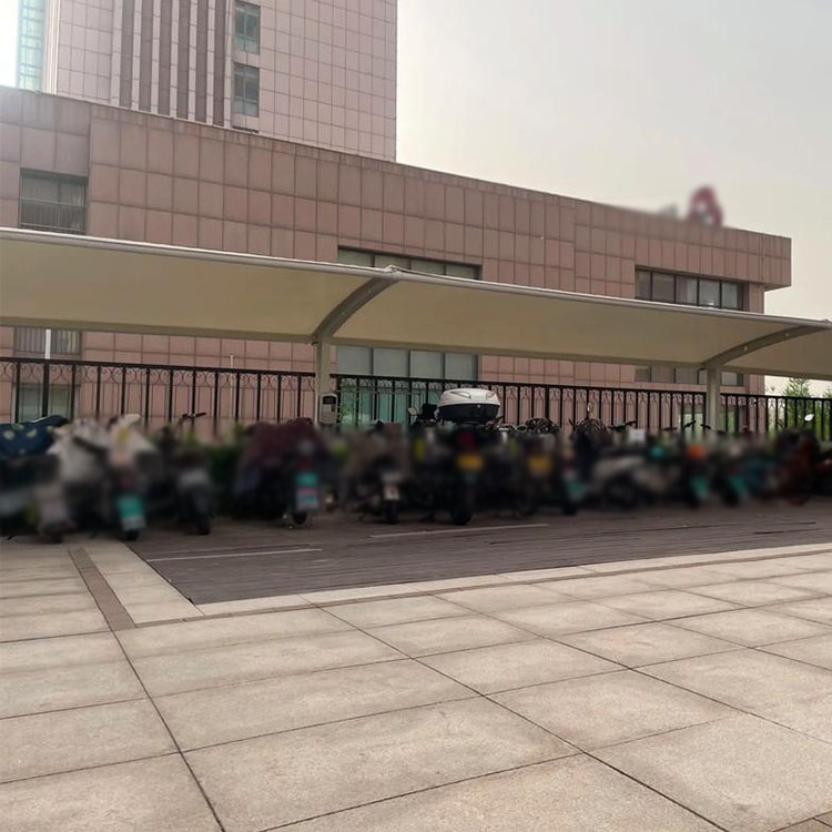 海盐县膜结构电动车棚