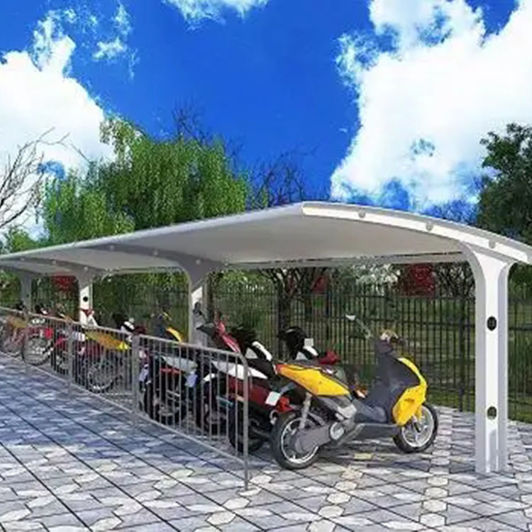 海盐县膜结构电动车棚